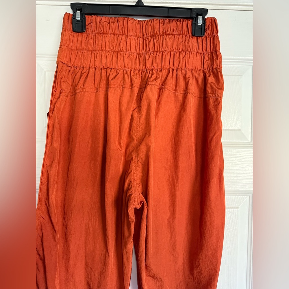 FP MOVEMENT Free People Way Home Rust High Rise Cinched Active Joggers Pants M - Picture 10 of 13